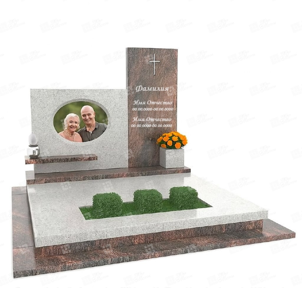 Памятник двойной, эксклюзивный — ПДЭ-3