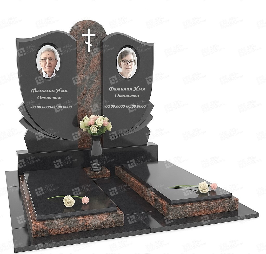 Памятник двойной, эксклюзивный — ПДЭ-6