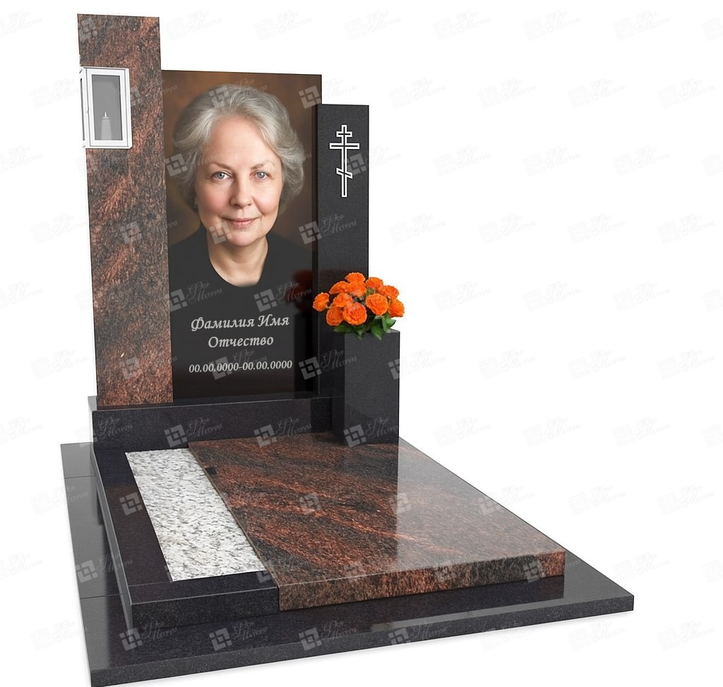 Памятник со стеклом — ПС-6
