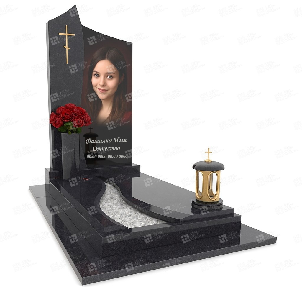 Памятник со стеклом — ПС-8