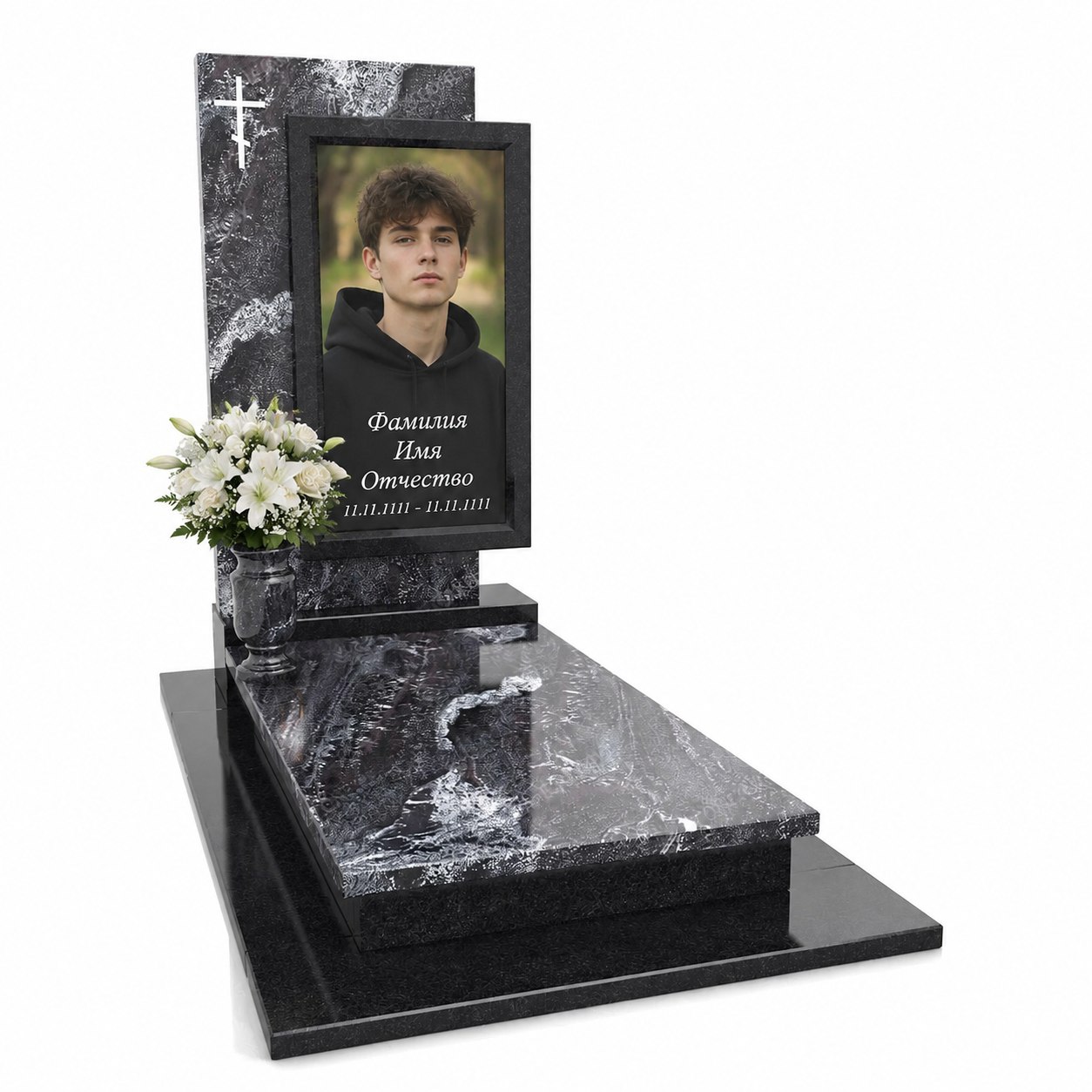 Памятник со стеклом — ПС-14